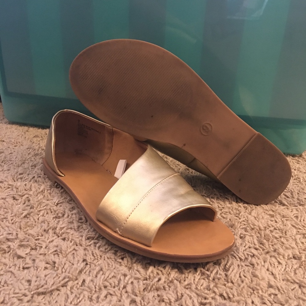 Gold Sandals